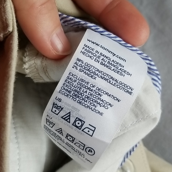 Tommy Hilfiger crop low rise chinos - Picture 3 of 6